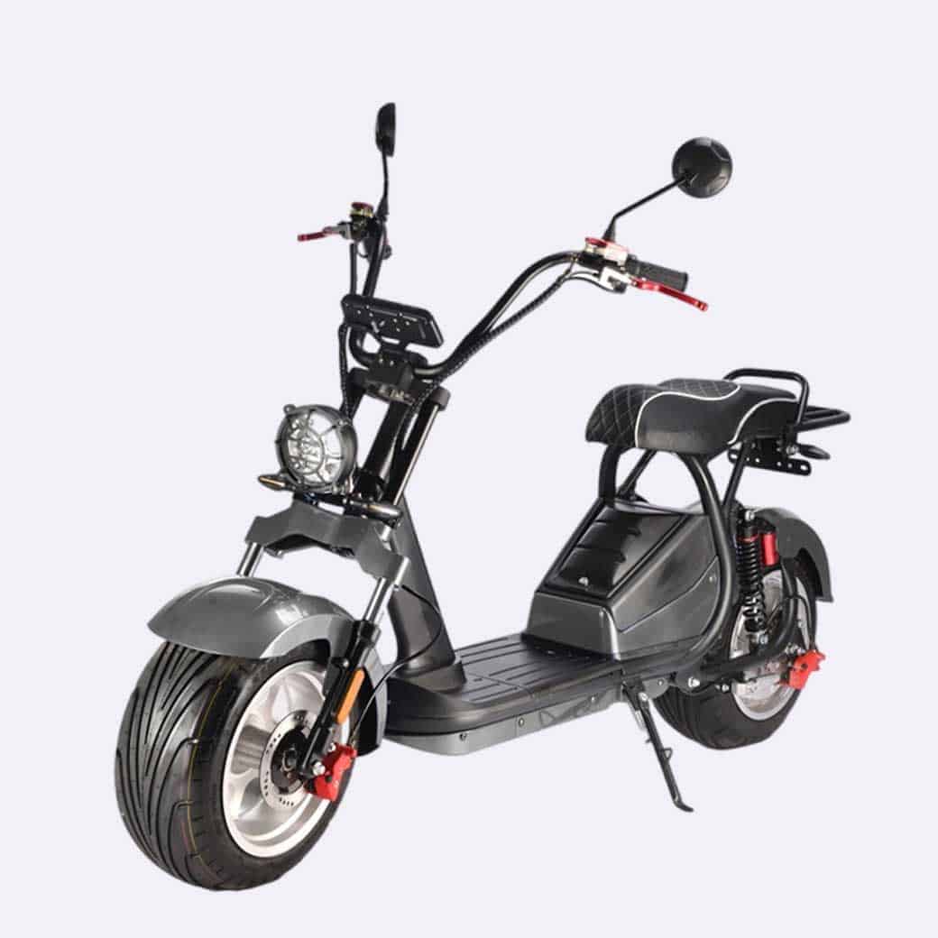 LinksEride CP5.1 2000W 60V 20Ah DUAL BATTERY 2 SEATER Electric Motorcycle Scooter