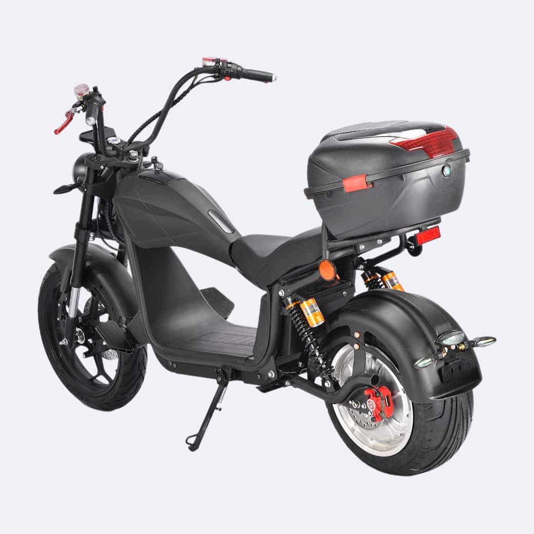 LinksEride CP6 Citycoco 4000W 60V 20Ah Fat Tire Electric Motorcycle Scooter