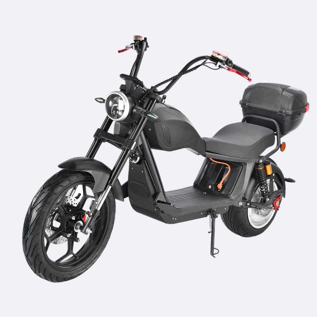 LinksEride CP6 Citycoco 4000W 60V 20Ah Fat Tire Electric Motorcycle Scooter