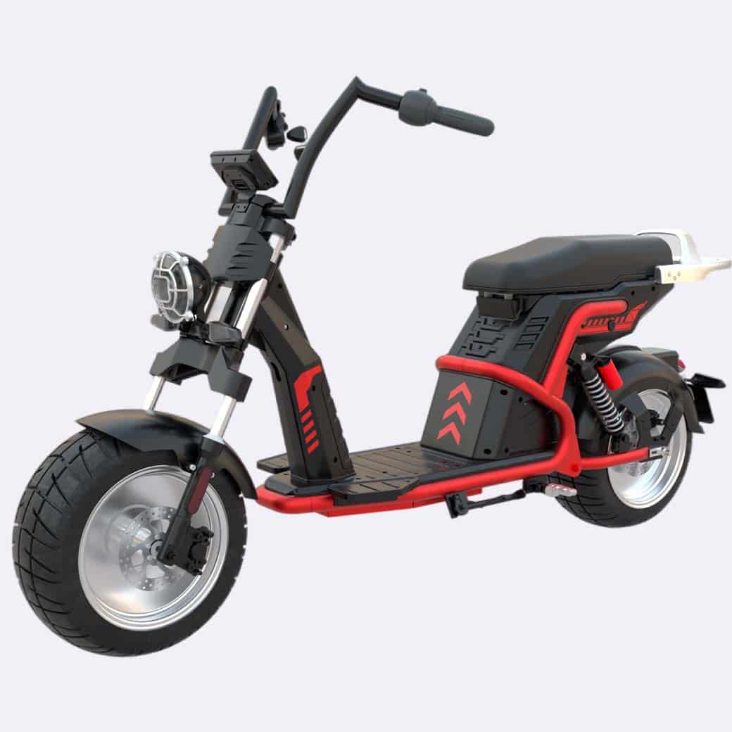 LinksEride CP9 Luxury Citycoco 4000W 60V 50Ah Fat Tire Lithium Electric Scooter