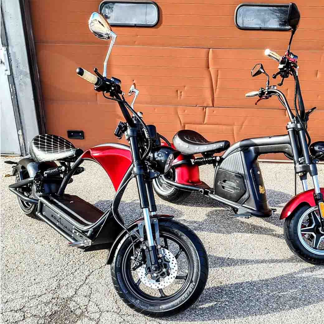 LinksEride M1P PRO 4000W 60V 42Ah Fat Tire Lithium Adult Electric Scooter