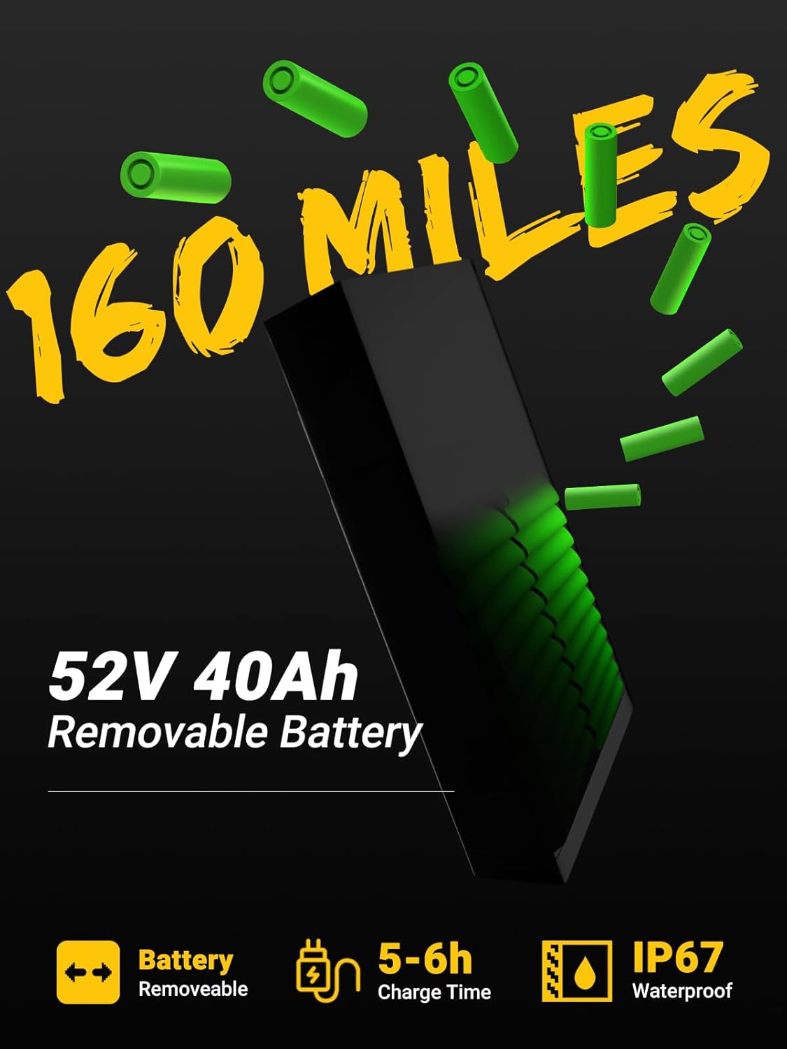 Luckeep M5Ultra 2000W 20" Fat Tire Moped Electric Bike