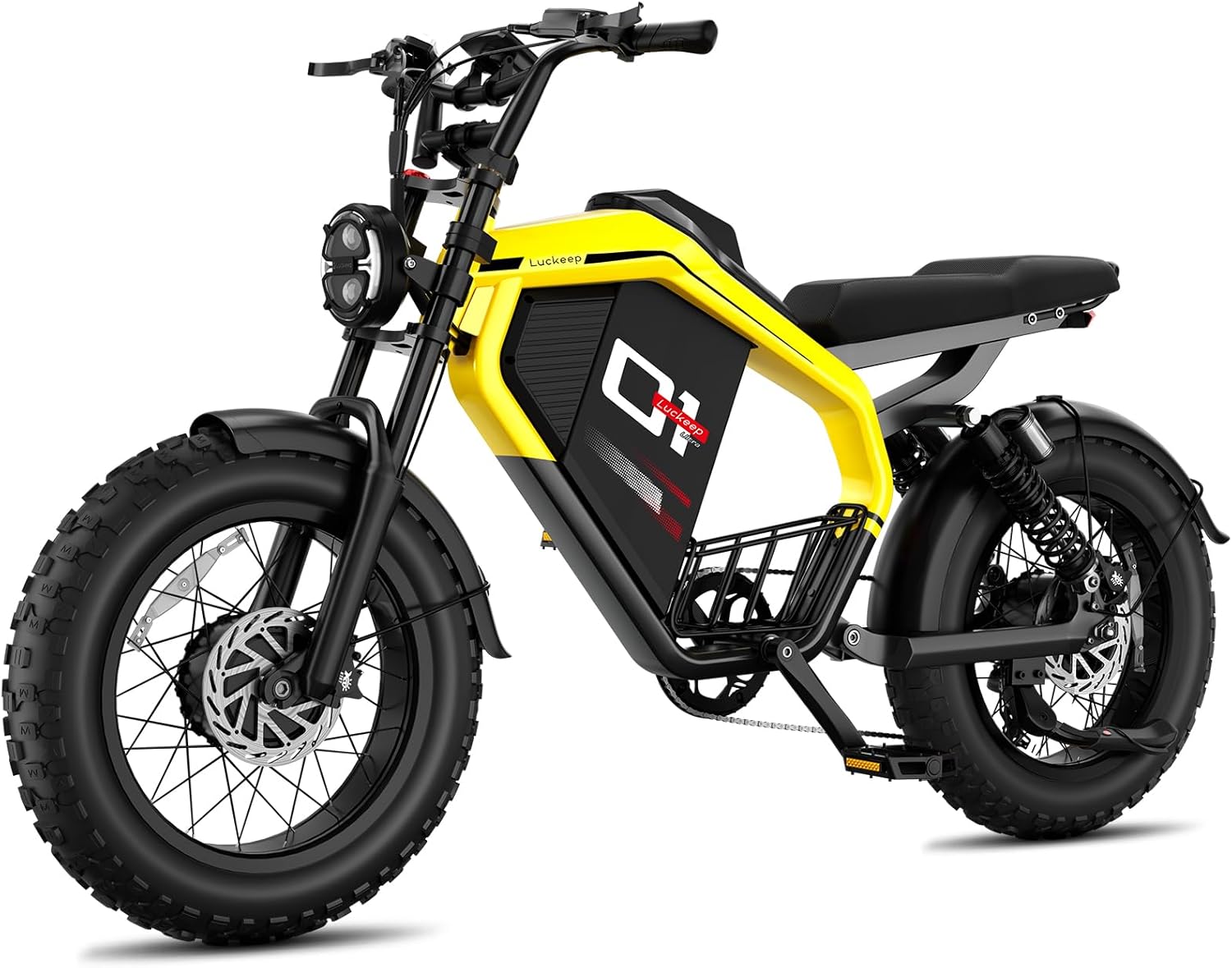 Luckeep M5Ultra 2000W 20" Fat Tire Moped Electric Bike