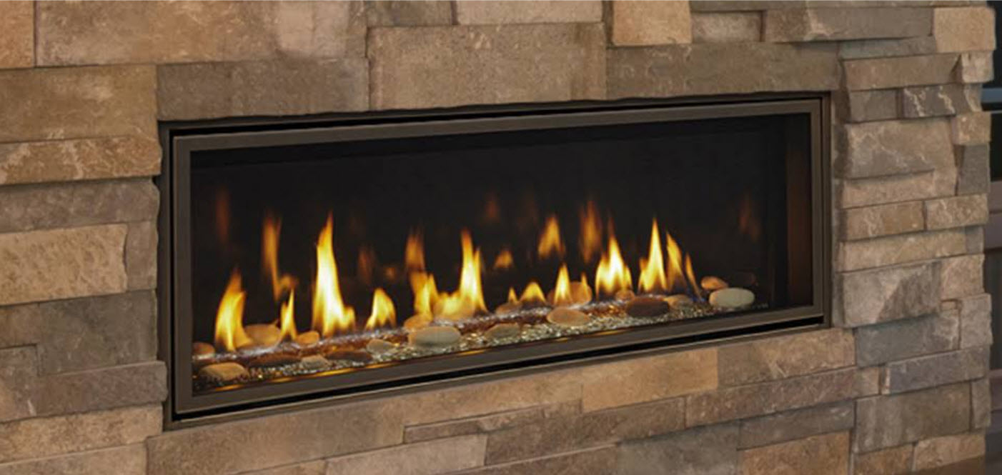 Majestic Echelon II ECHEL36IN-C 36" Direct Vent Linear Fireplace