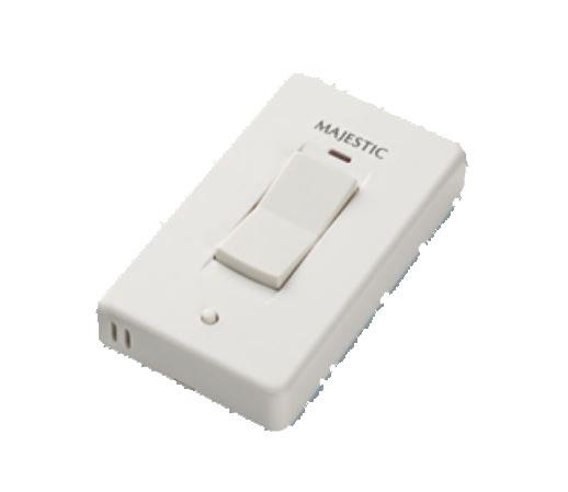 Majestic IFT-RC150-MAJ IntelliFire Touch White Wireless Wall Switch