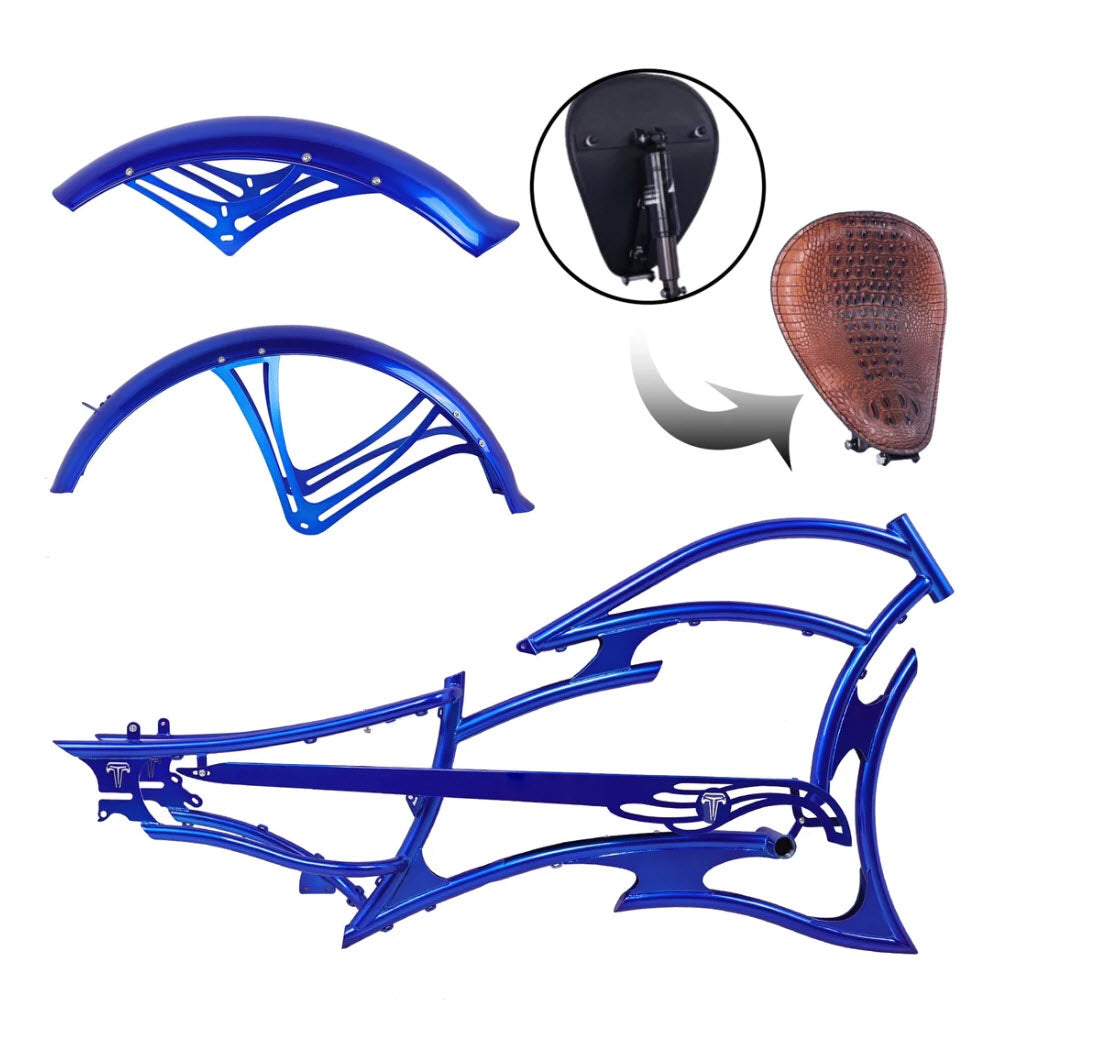 Micargi FRAME for FM-RAIDER 7 Speed Stretch Beach Cruiser Bike