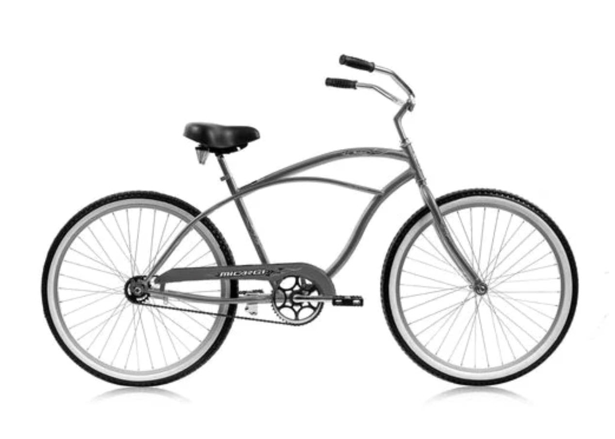 Micargi PANTERA 26" Men's Single Speed Beach Cruiser Bike