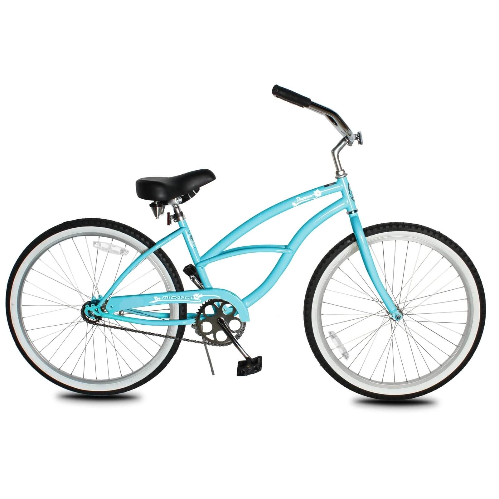 Micargi PANTERA 26" Women's Single Speed Step-Through Beach Cruiser Bike