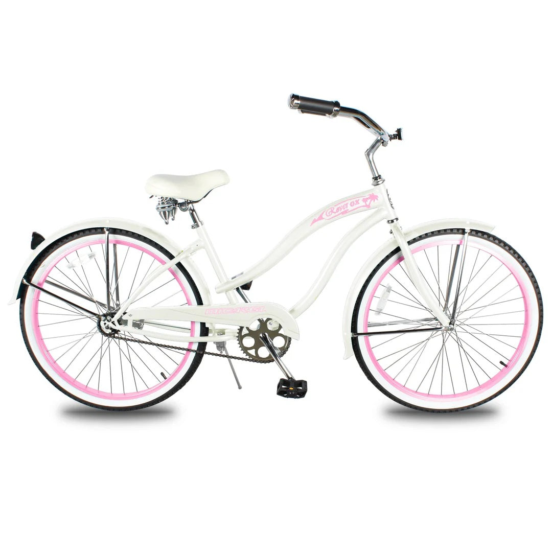 Micargi ROVER GX 26" Women's Step-Thru Single Speed Beach Cruiser Bike