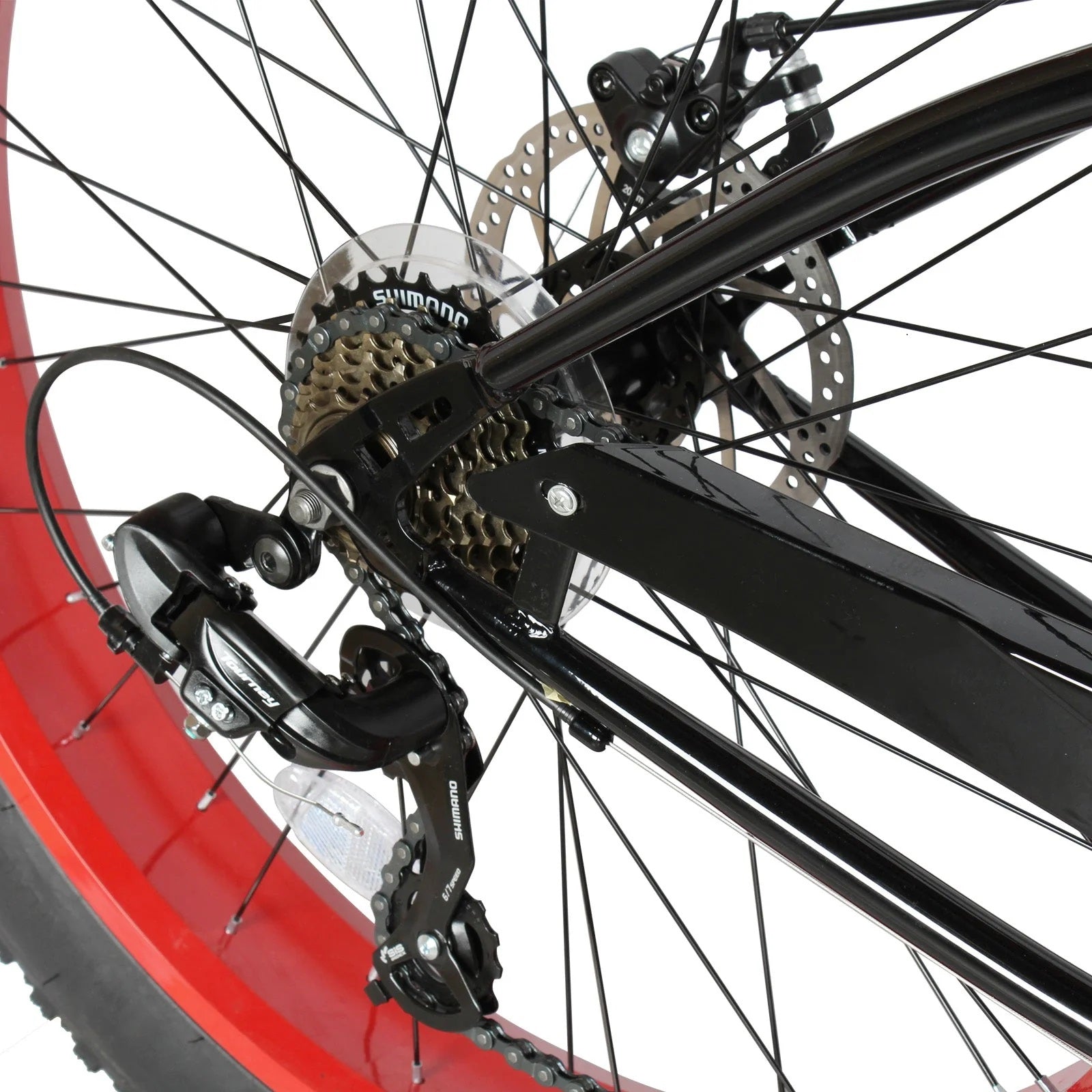 Micargi SLUGO SS 26" 7-Speed Step-Through Fat Tire Beach Cruiser Bike