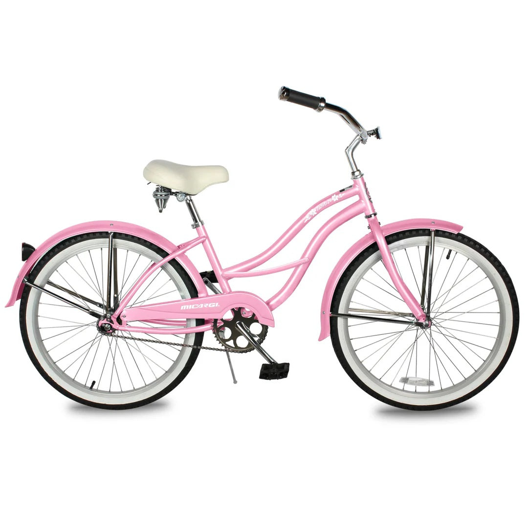 Micargi TAHITI 26" Women's Step-Thru Single Speed Beach Cruiser Bike