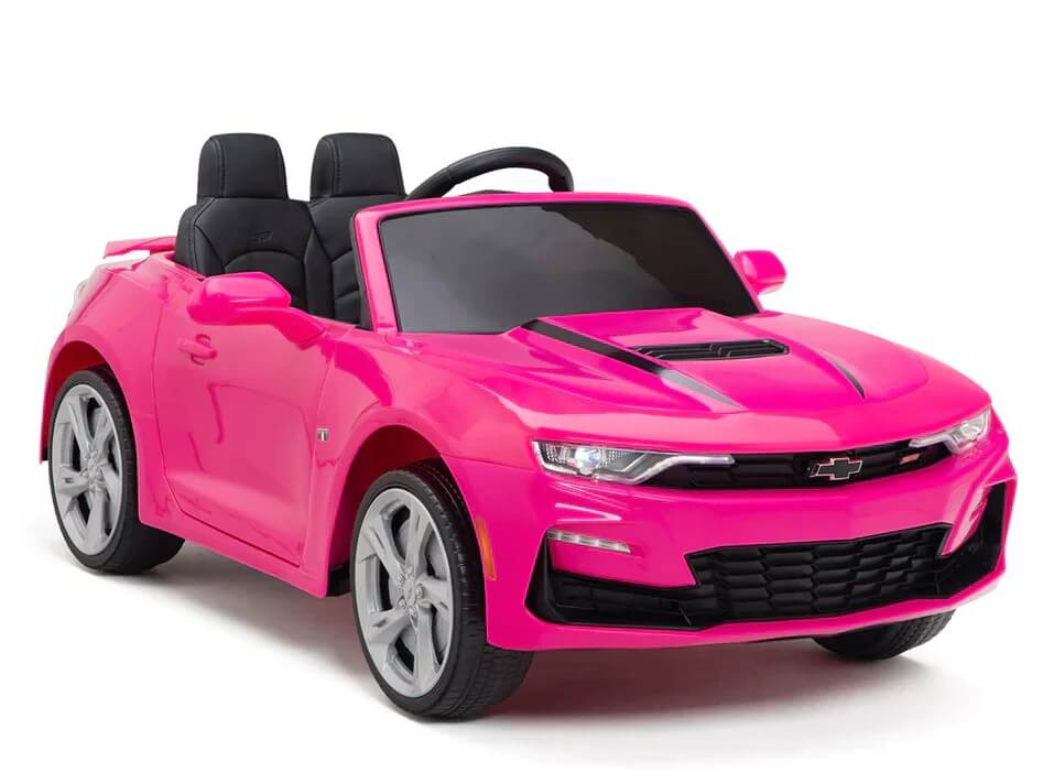 Mini Moto Toys CHEVROLET CAMARO 12V Electric Ride-On Car, EVA Wheels, Parental Remote