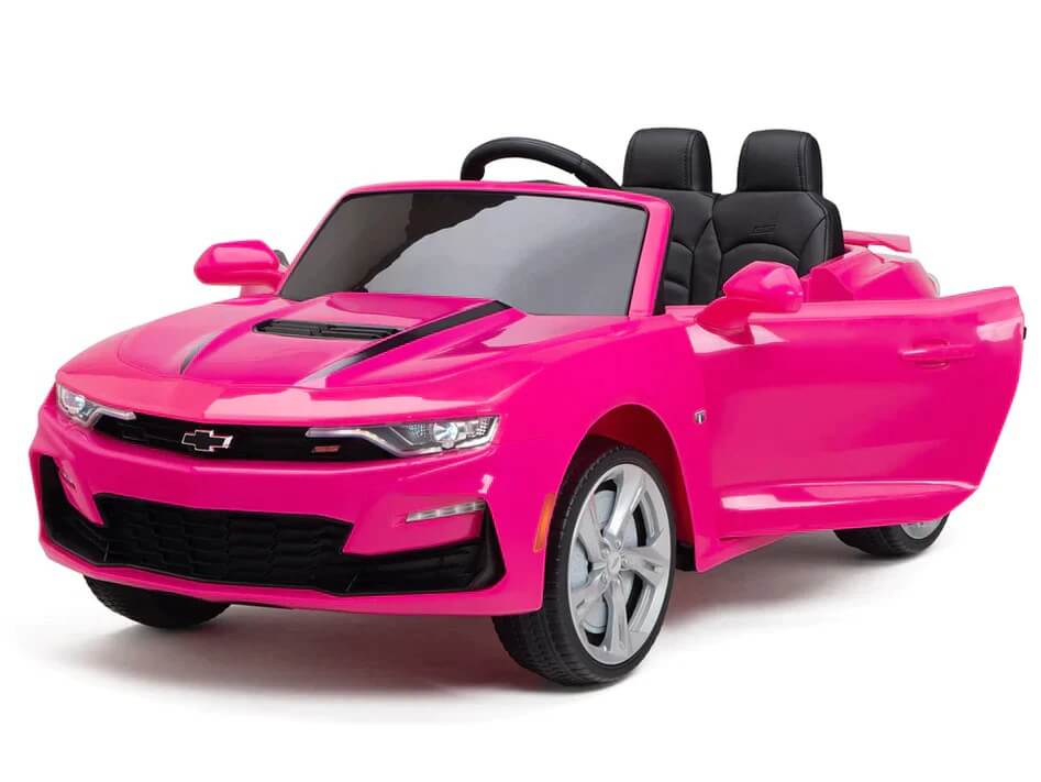 Mini Moto Toys CHEVROLET CAMARO 12V Electric Ride-On Car, EVA Wheels, Parental Remote