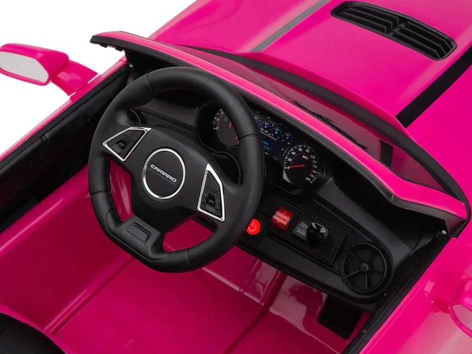 Mini Moto Toys CHEVROLET CAMARO 12V Electric Ride-On Car, EVA Wheels, Parental Remote