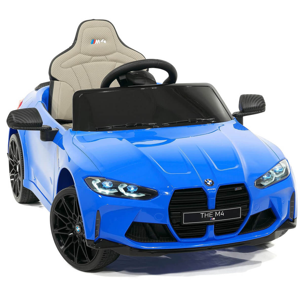 Moderno Kids BMW M4 12V Electric Ride-On Car Parental Remote