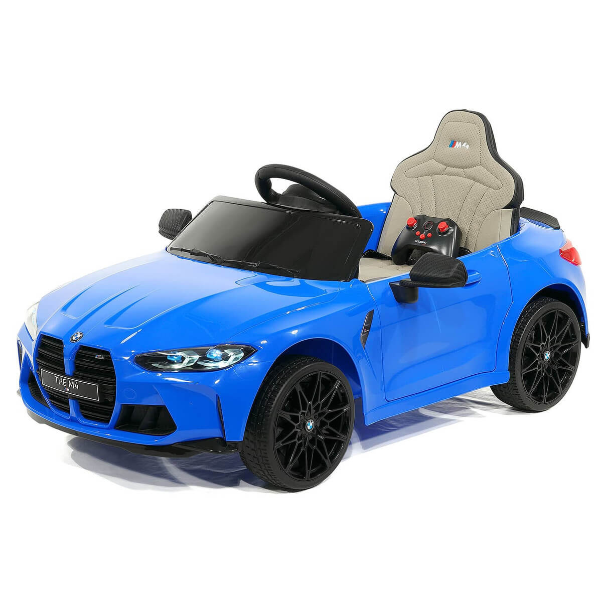 Moderno Kids BMW M4 12V Electric Ride-On Car Parental Remote