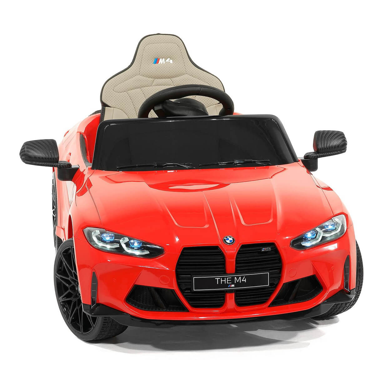 Moderno Kids BMW M4 12V Electric Ride-On Car Parental Remote