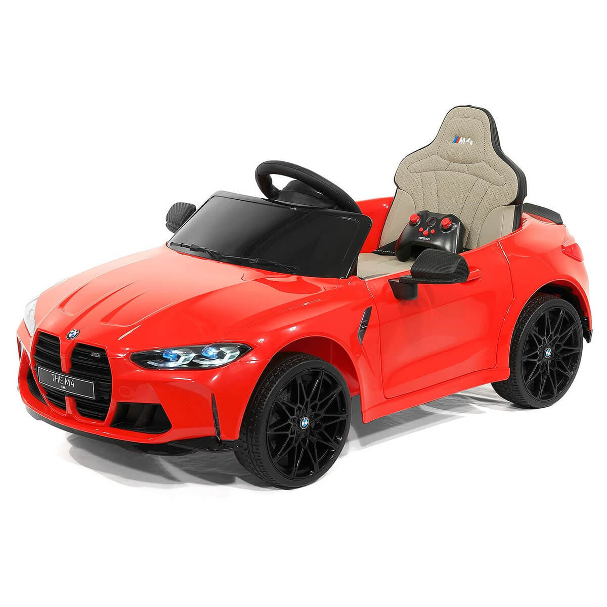 Moderno Kids BMW M4 12V Electric Ride-On Car Parental Remote