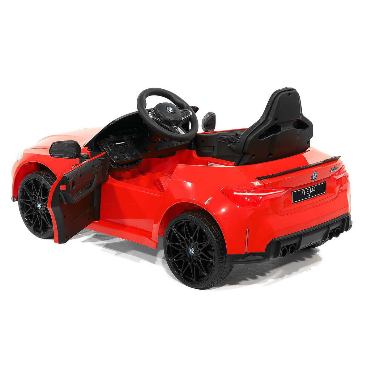 Moderno Kids BMW M4 12V Electric Ride-On Car Parental Remote