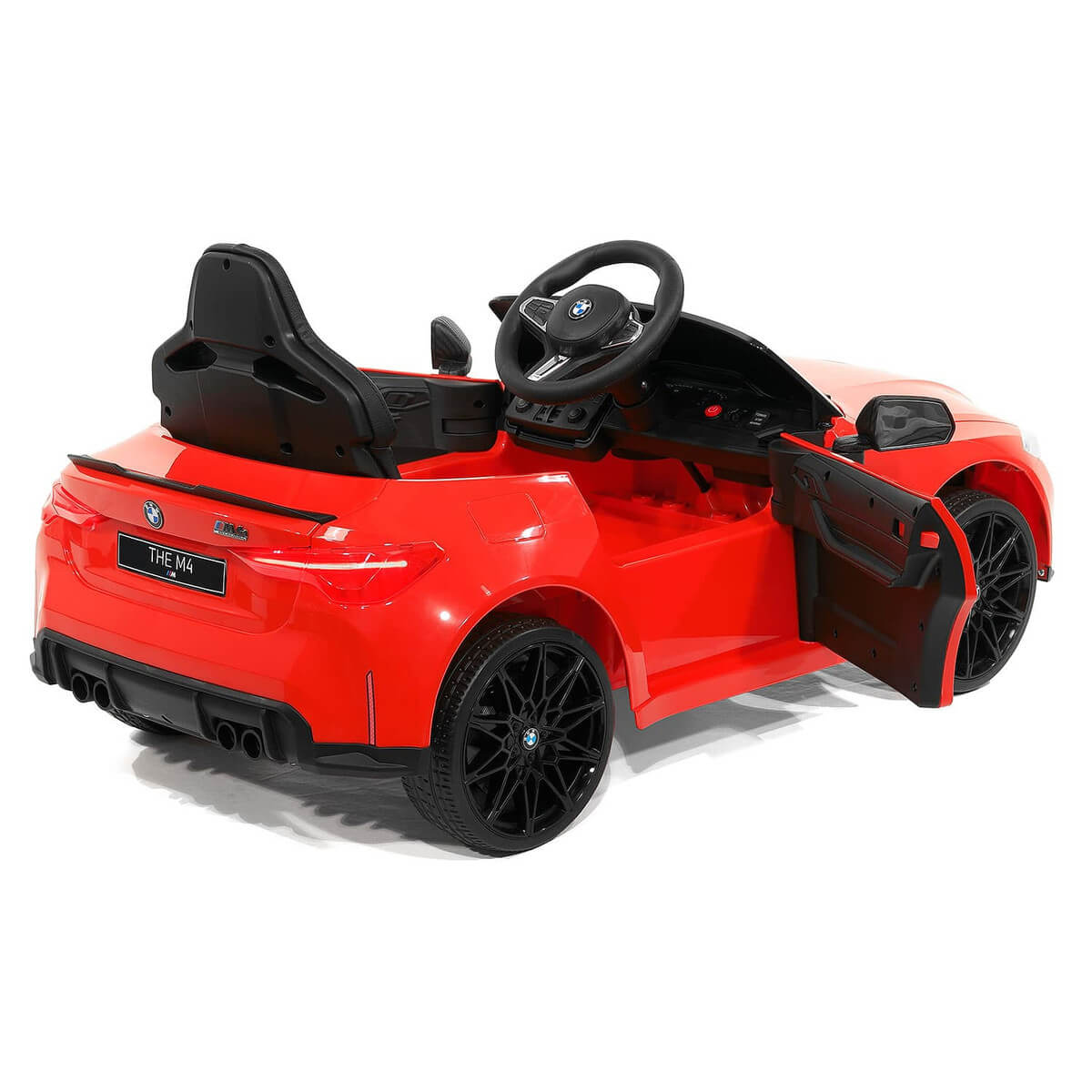 Moderno Kids BMW M4 12V Electric Ride-On Car Parental Remote