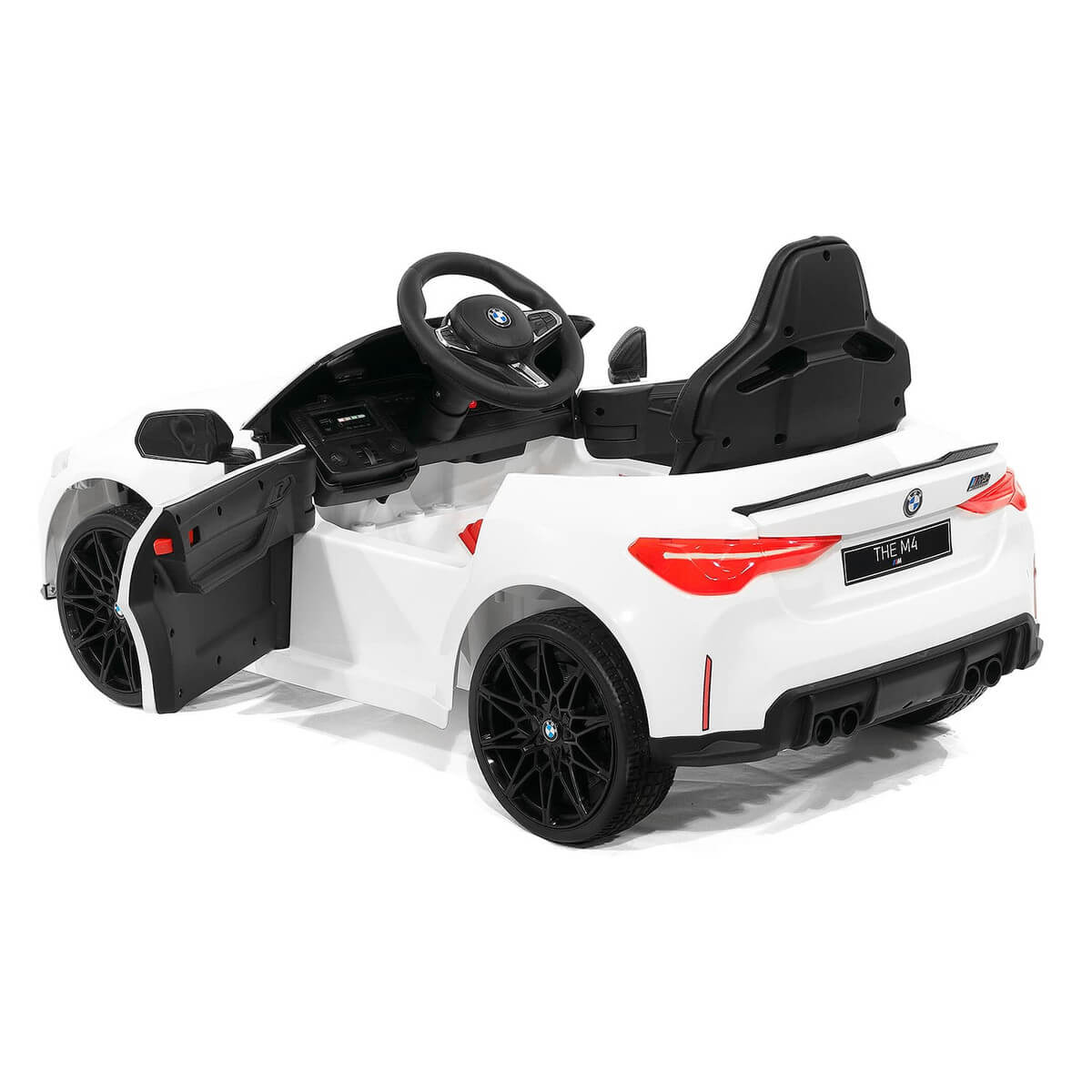 Moderno Kids BMW M4 12V Electric Ride-On Car Parental Remote