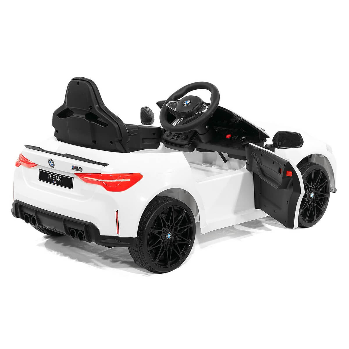 Moderno Kids BMW M4 12V Electric Ride-On Car Parental Remote