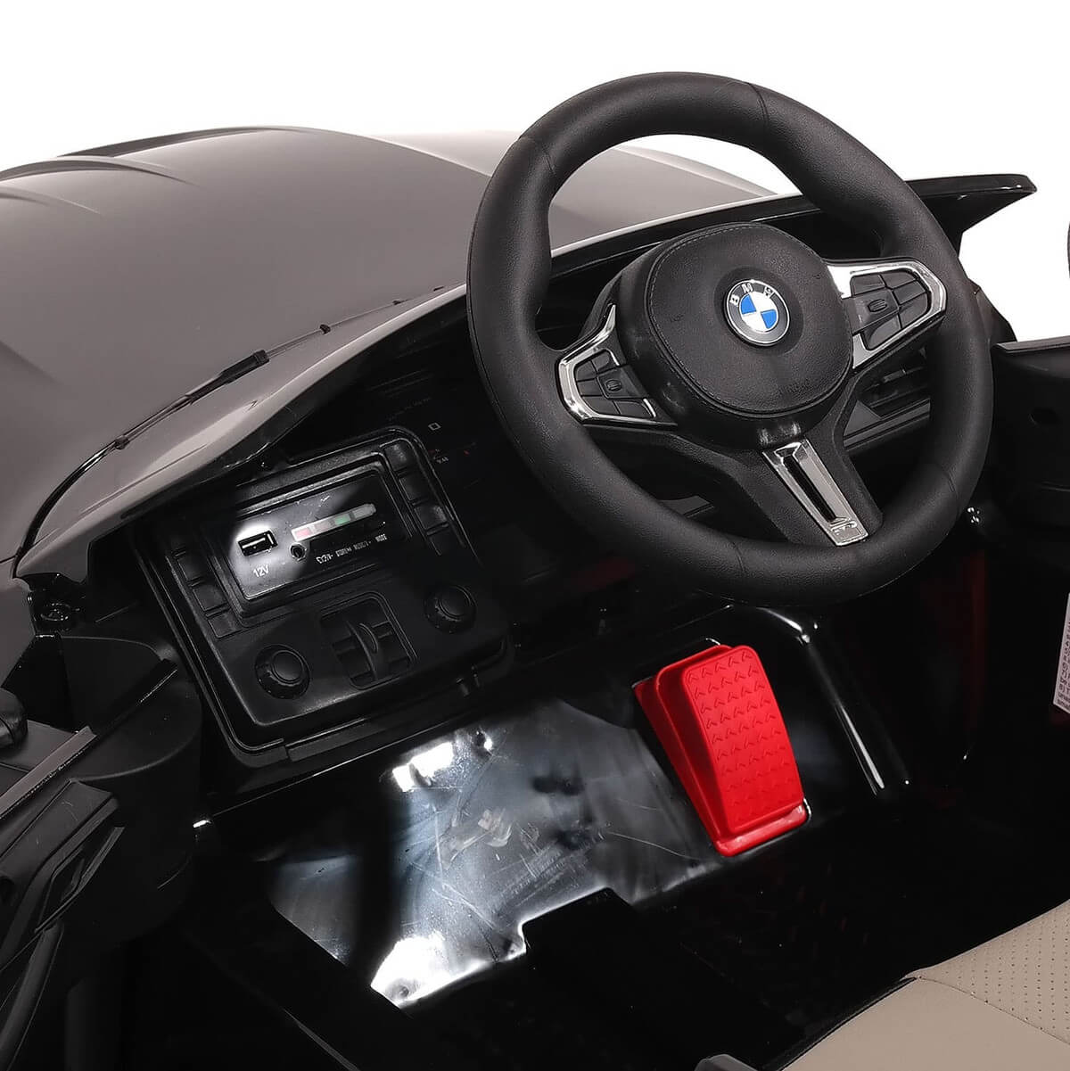 Moderno Kids BMW M4 12V Electric Ride-On Car Parental Remote