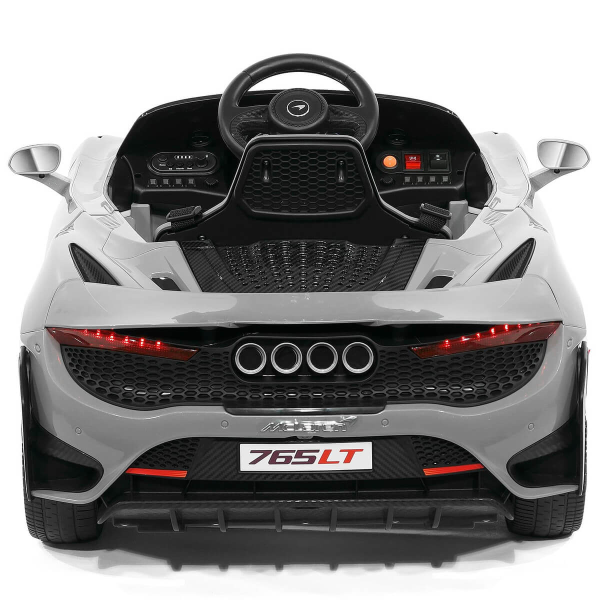 Moderno Kids MCLAREN 765LT 12V Electric Ride-On Car, Remote