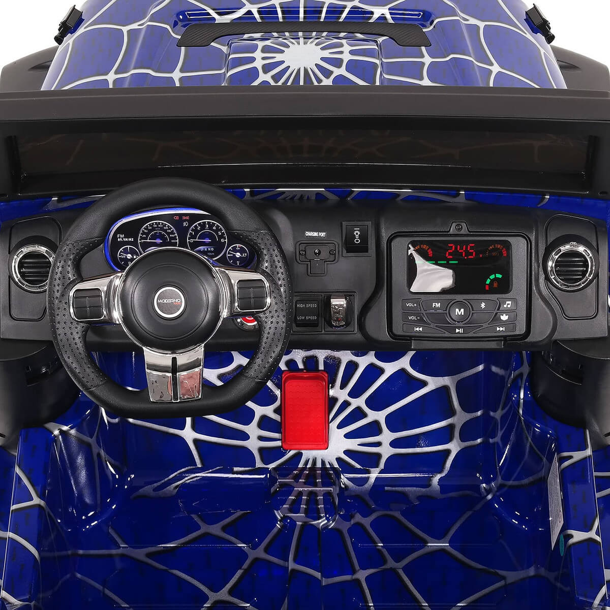 Moderno Kids TRAIL EXPLORER 24V Electric Ride-On Car w/Parental Remote