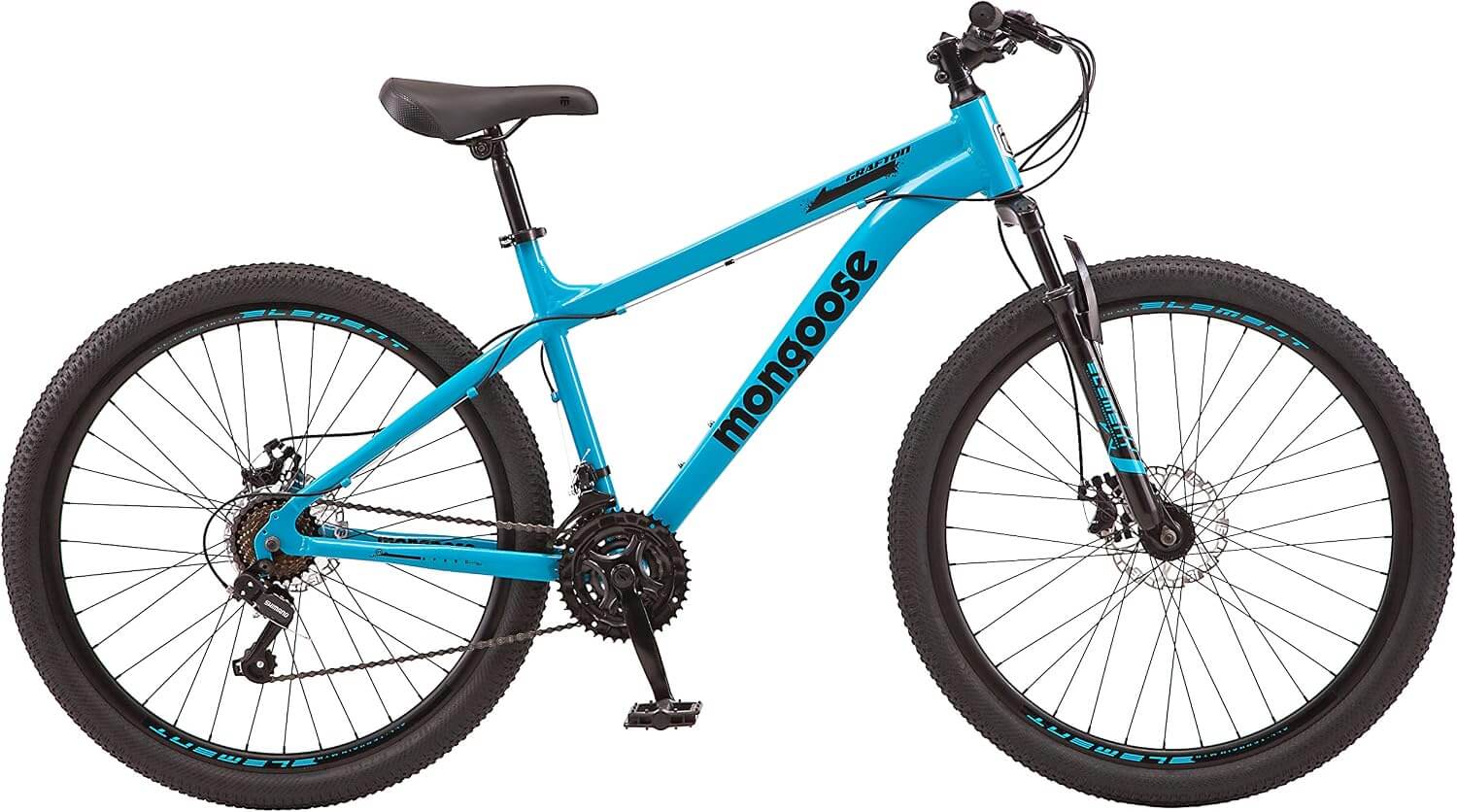 Mongoose Grafton 27.5" 21 Speed MTB Men's Hardtail Mountain Bicycle