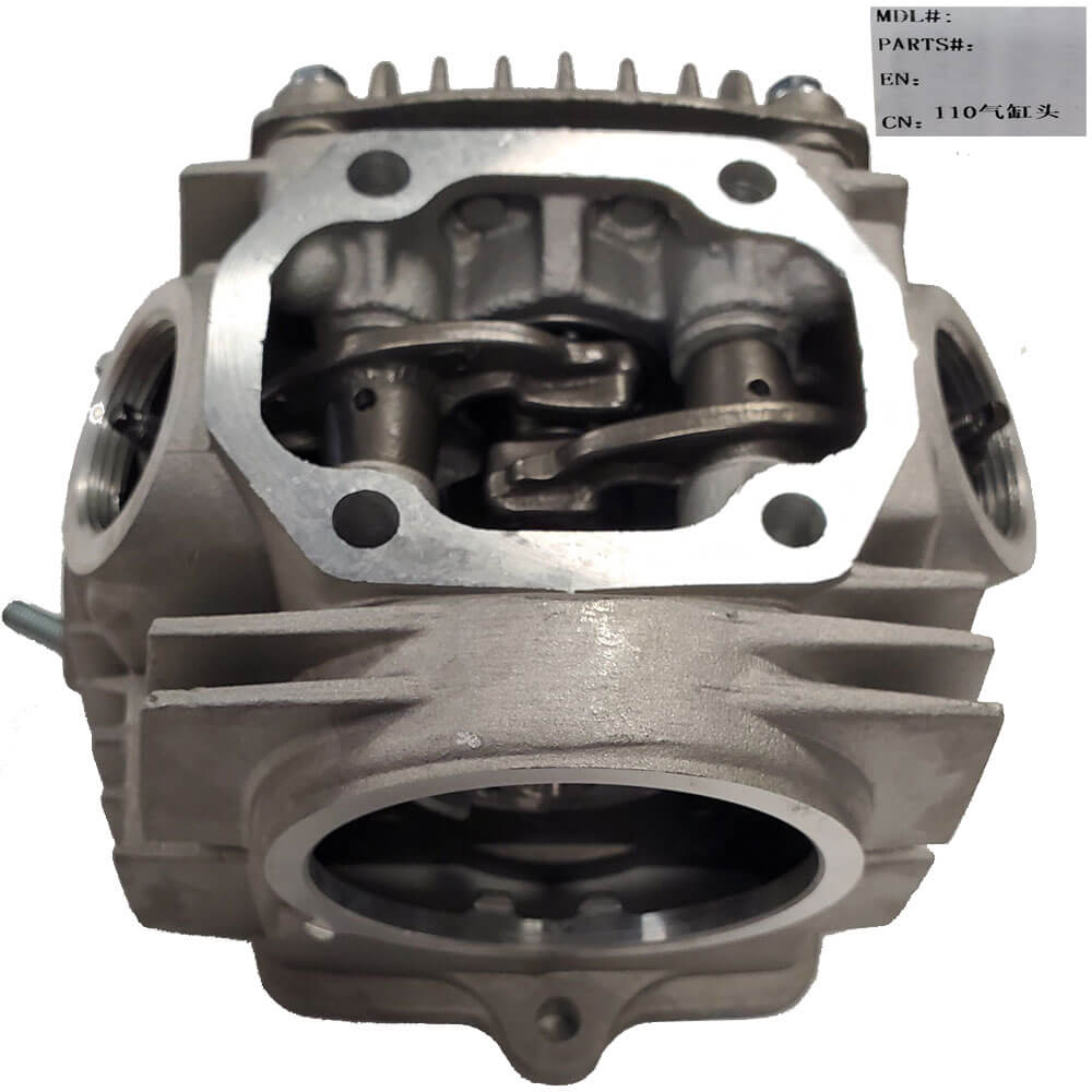 MotoTec Replacement 110cc CYLINDER HEAD Assembly for X1 X2 Gas Dirt Bike