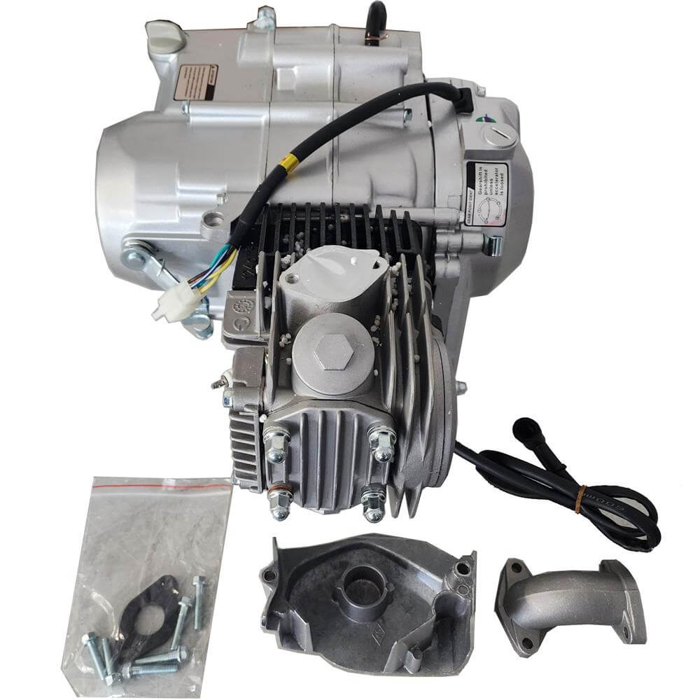 MotoTec Replacement 125cc 4 Stroke ENGINE for X3 Gas Dirt Bike