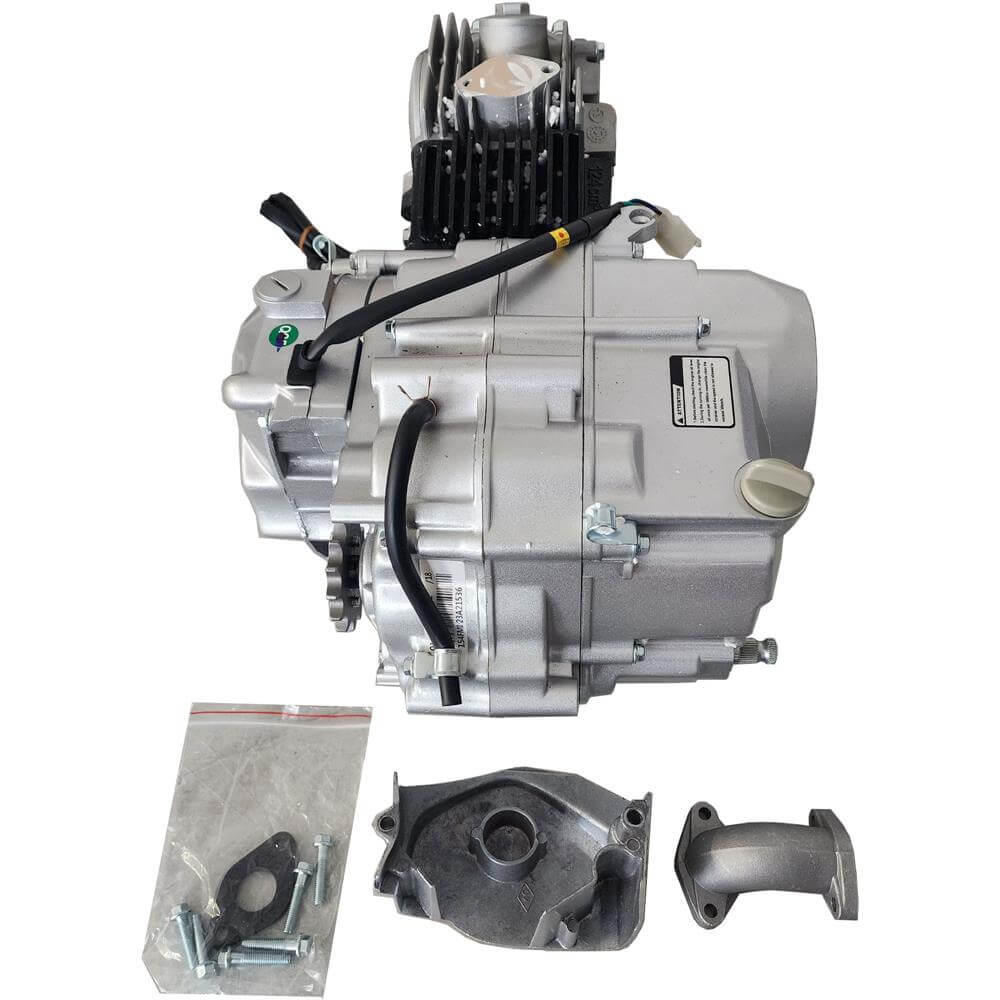 MotoTec Replacement 125cc 4 Stroke ENGINE for X3 Gas Dirt Bike