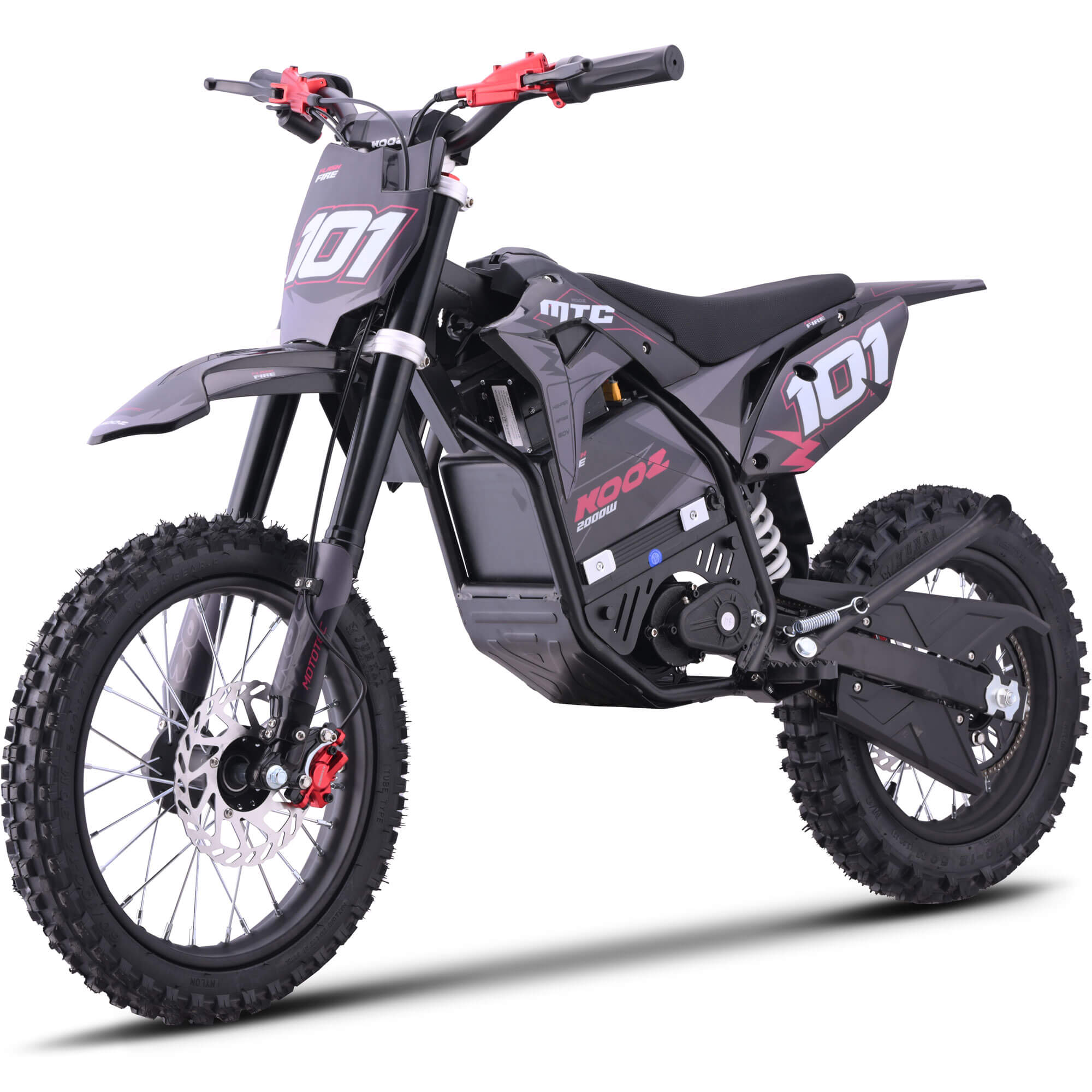 MotoTec 2000W 60V PRO (HP115E) Kids' Suspension Lithium Electric Dirt Bike
