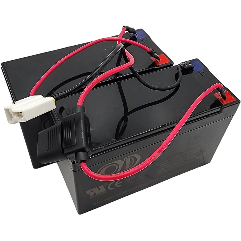 MotoTec Replacement 24V 7Ah BATTERY PACK for 250W (HP120e) Electric Mini Bike