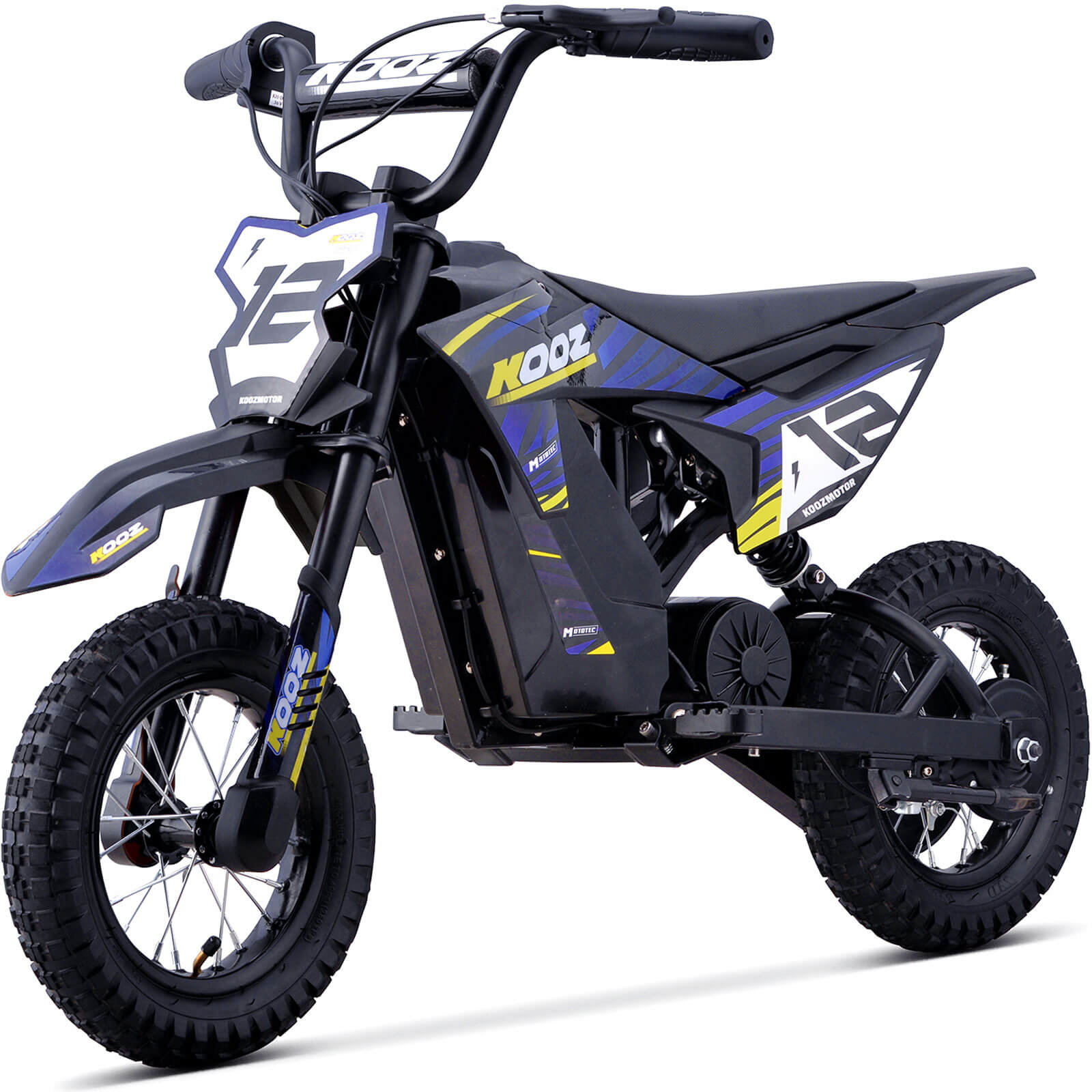 MotoTec 300W 36V HP122E Kids' Suspension Lithium Electric Dirt Bike
