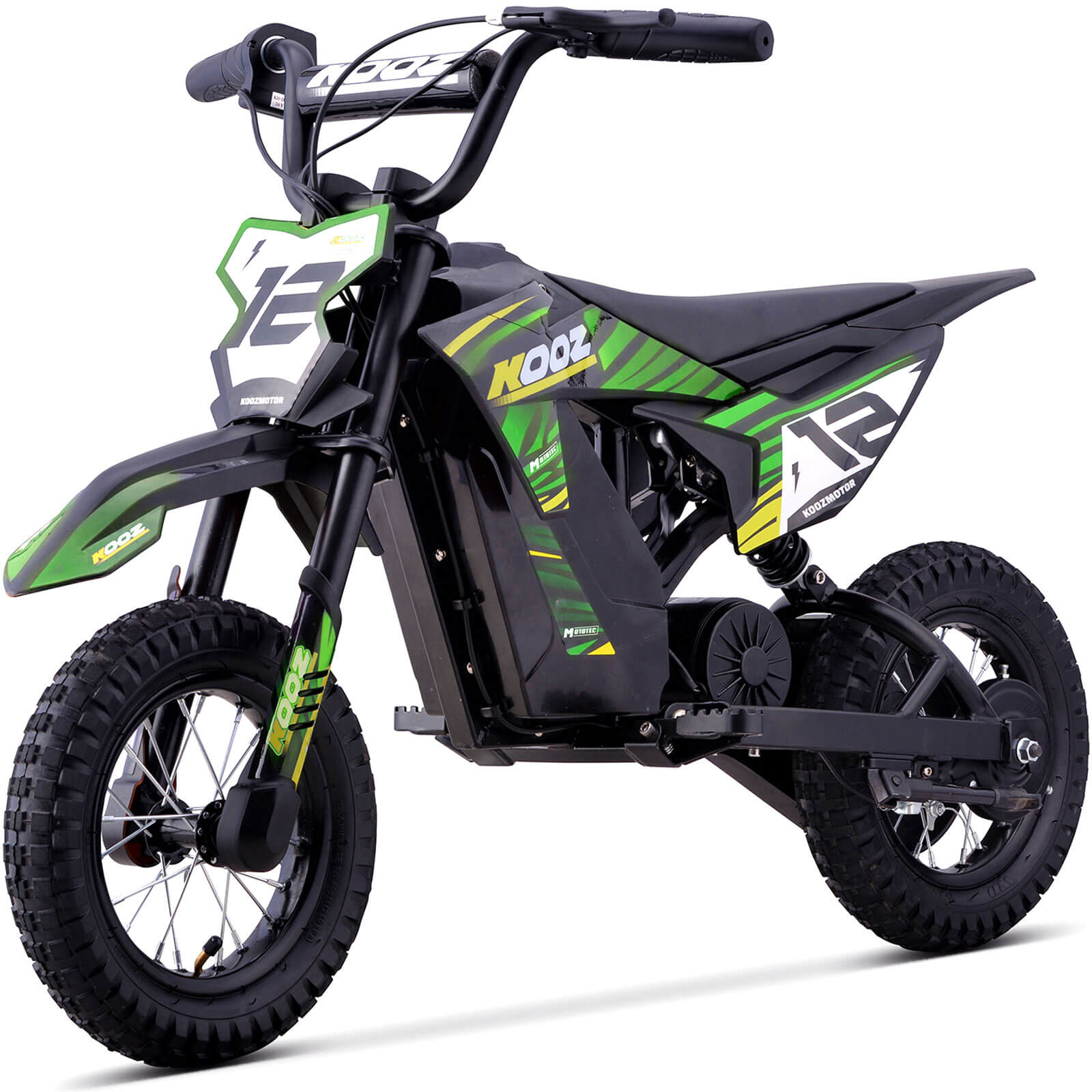 MotoTec 300W 36V HP122E Kids' Suspension Lithium Electric Dirt Bike