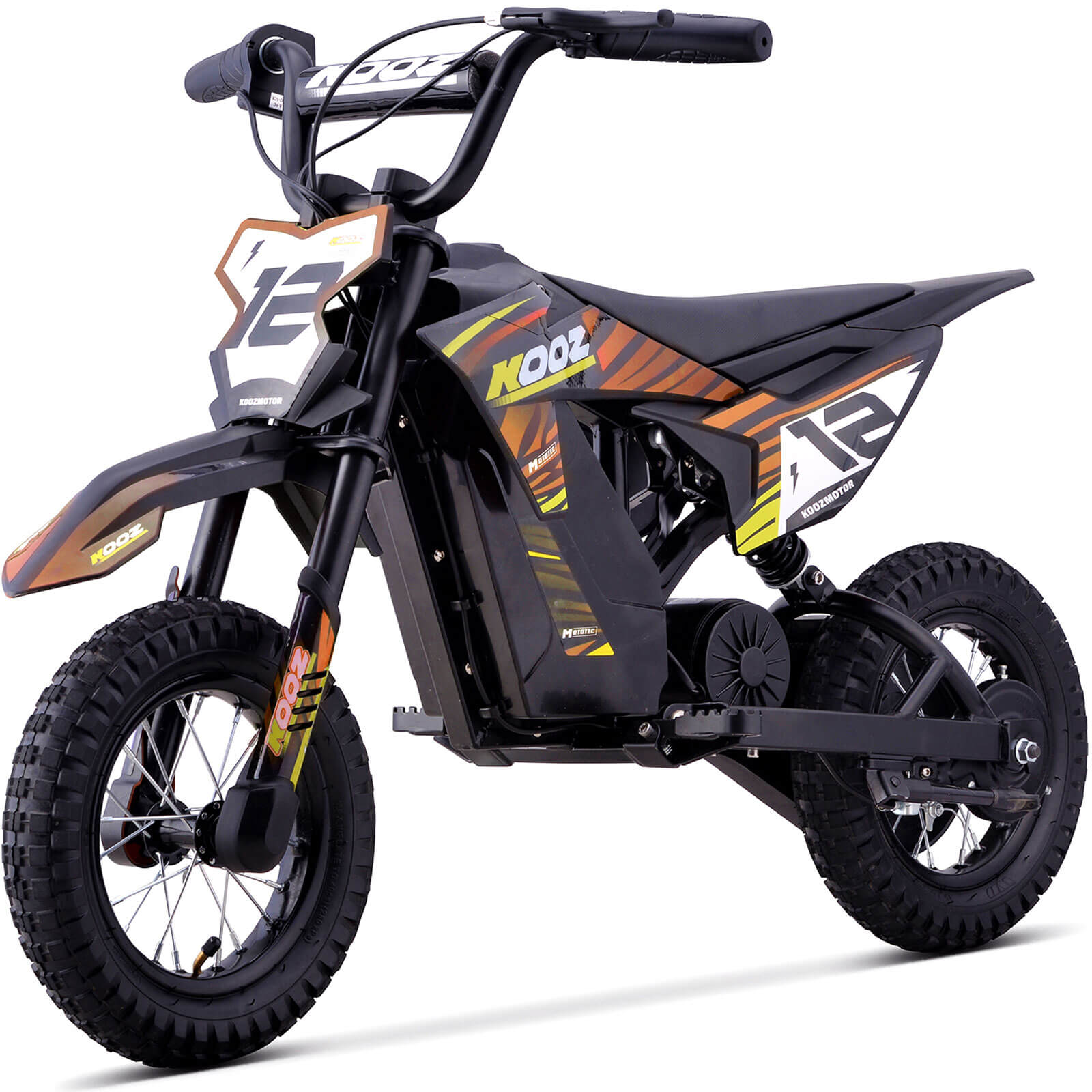 MotoTec 300W 36V HP122E Kids' Suspension Lithium Electric Dirt Bike