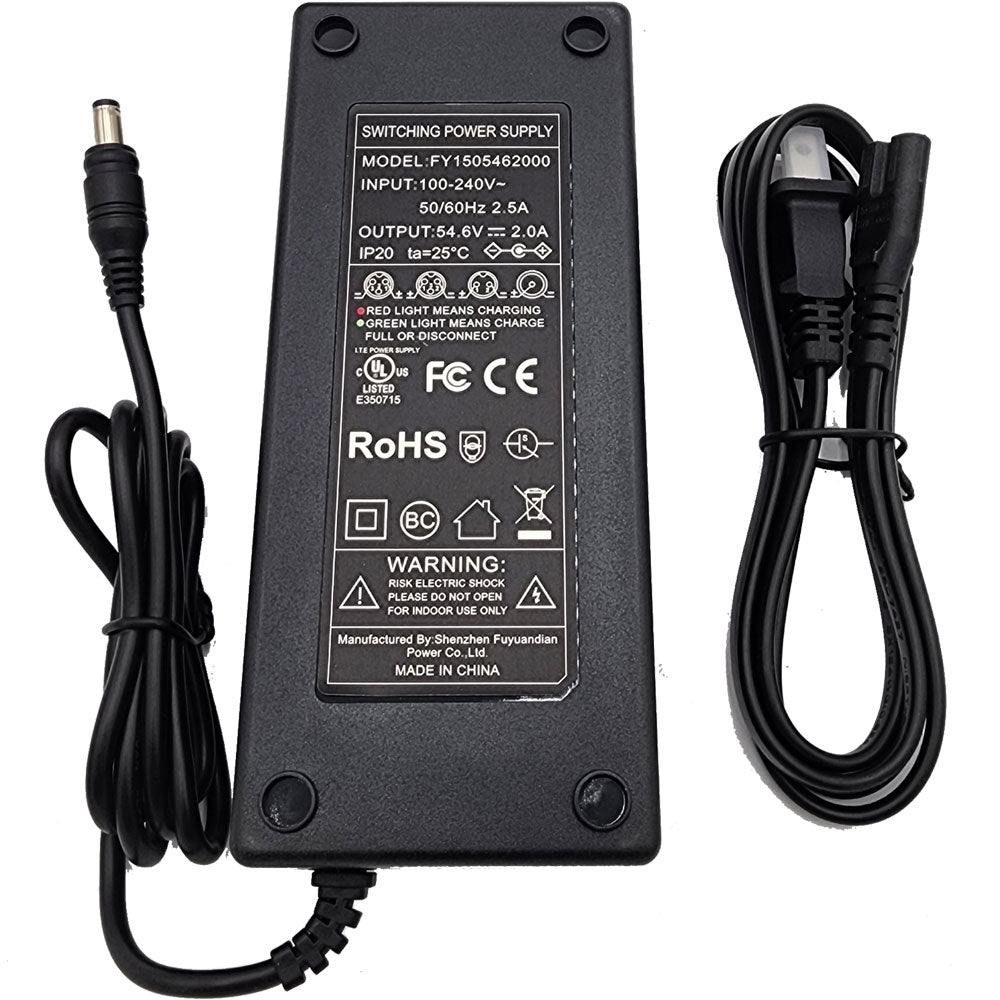 MotoTec Replacement 48V Lithium Battery CHARGER BARREL END for Fury Electric Scooter