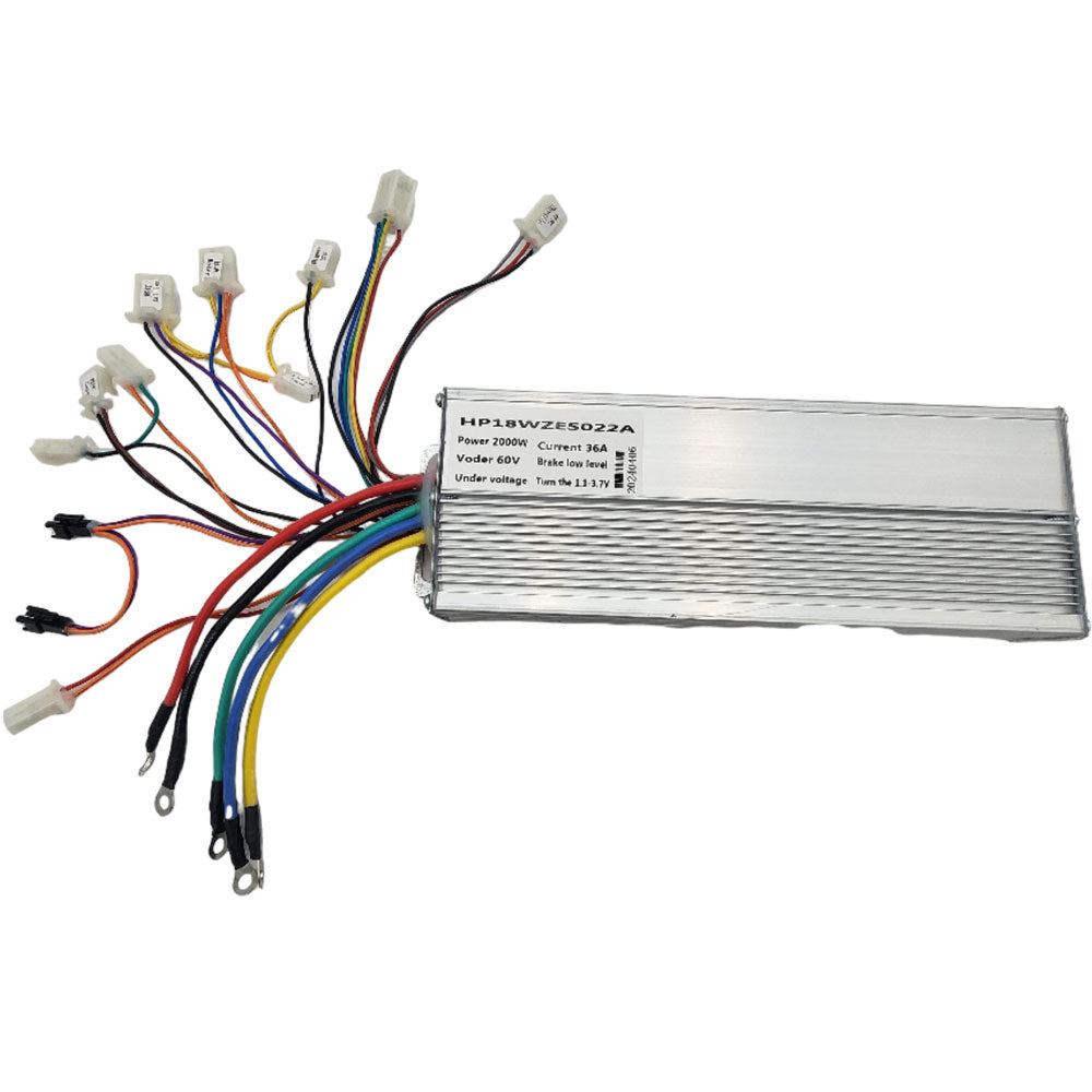 MotoTec Replacement 60V ELECTRONIC CONTROLLER V2 for Knockout 2000W Electric Scooter