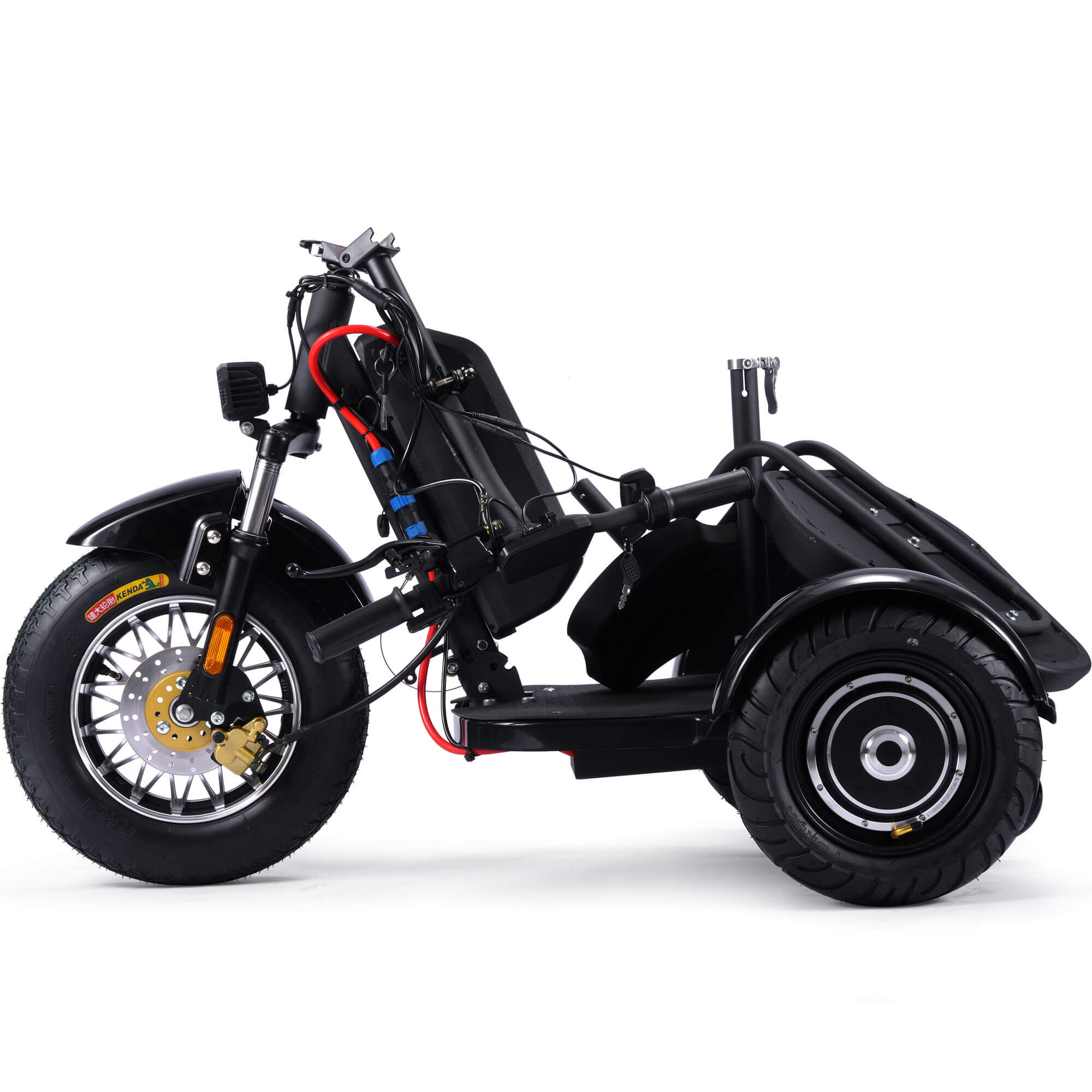MotoTec 900W 48V Lithium Folding Personal Transporter Electric Trike
