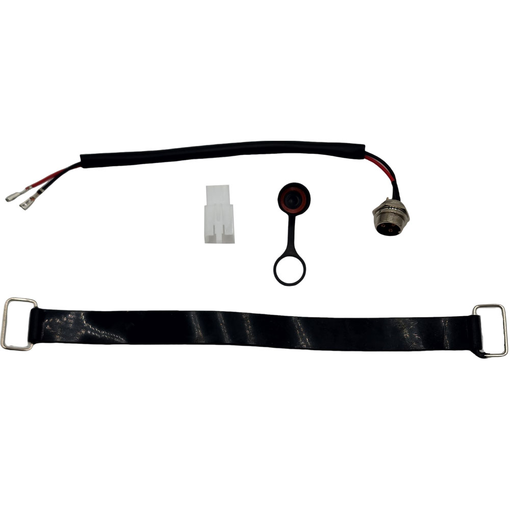 MotoTec Replacement BATTERY CHARGING PORT KIT for 1800W Pro Dirt Bikes