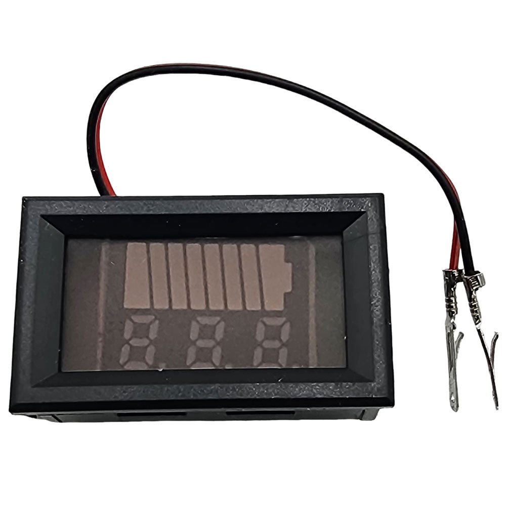 MotoTec Replacement BATTERY METER for Raider 48V Electric UTV