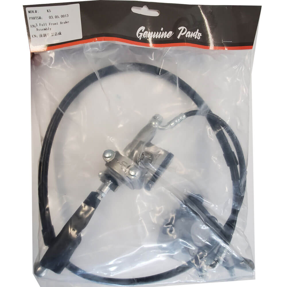 MotoTec Replacement BRAKE CALIPER ASSEMBLY FRONT for X4, X5 Gas Dirt Bikes