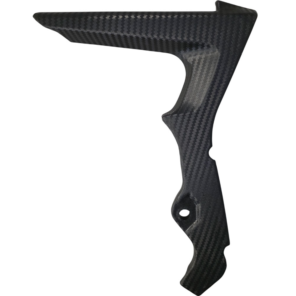MotoTec Replacement CARBON LEFT SIDE PANEL for Demon 790W Electric Dirt Bike