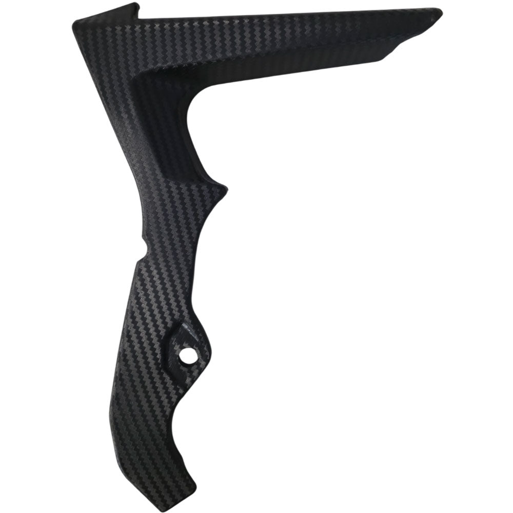 MotoTec Replacement CARBON RIGHT SIDE PANEL for Demon 790W Electric Dirt Bike