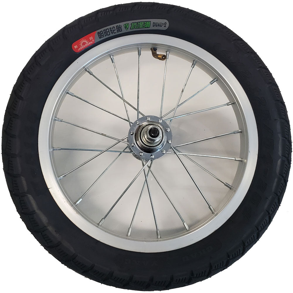 MotoTec Replacement COMPLETE FRONT WHEEL for Groove Electric Scooter