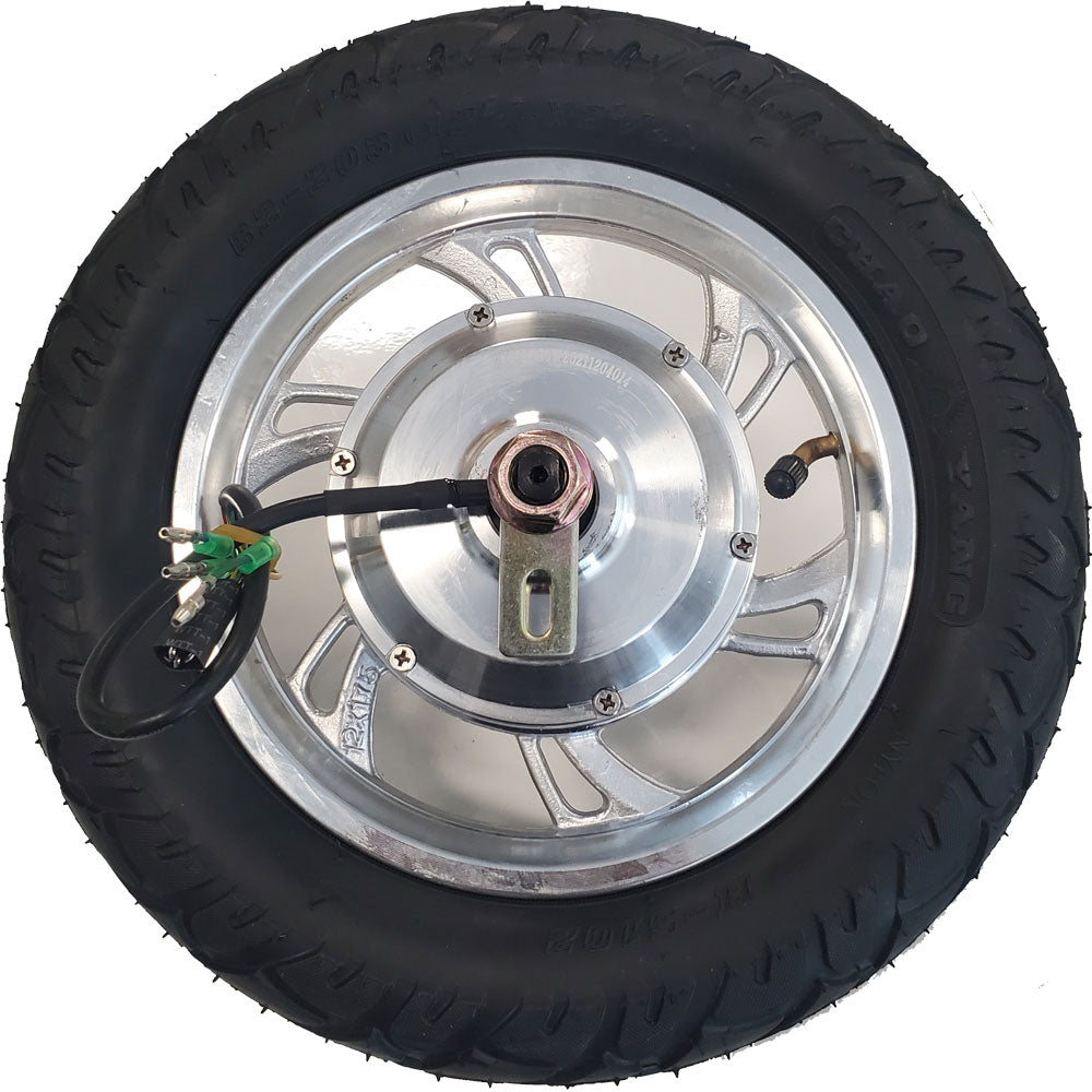 MotoTec Replacement COMPLETE REAR WHEEL for Groove Electric Scooter