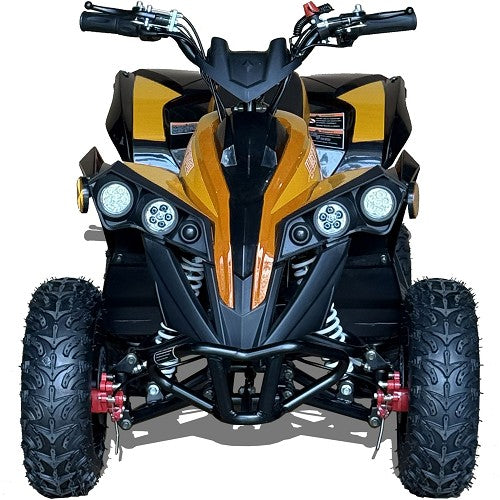 MotoTec E-BULLY 1000W 36V Kids Suspension Electric Quad All-Terrain Vehicle ATV