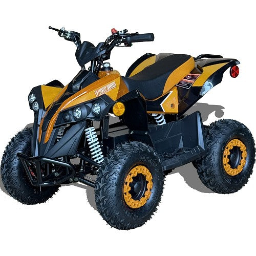 MotoTec E-BULLY 1000W 36V Kids Suspension Electric Quad All-Terrain Vehicle ATV